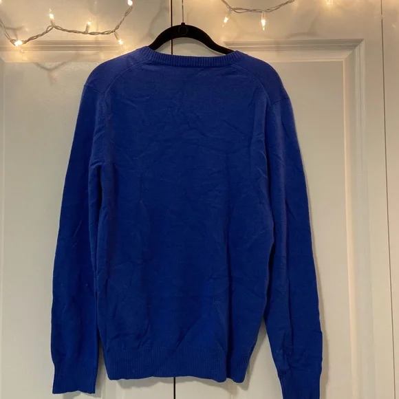 Banana Republic 100% Merino Wool Blue Sweater - Picture 2 of 3